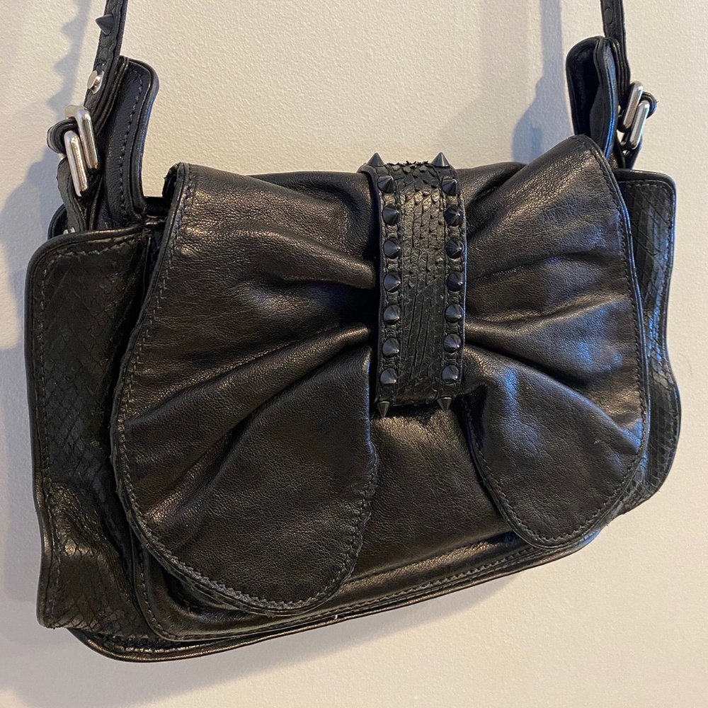 Phillip Lim Edie Bow Bag - Black Leather